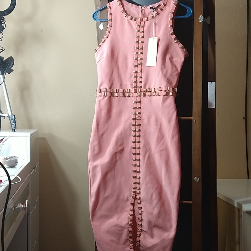 Pink dress from WOW couture